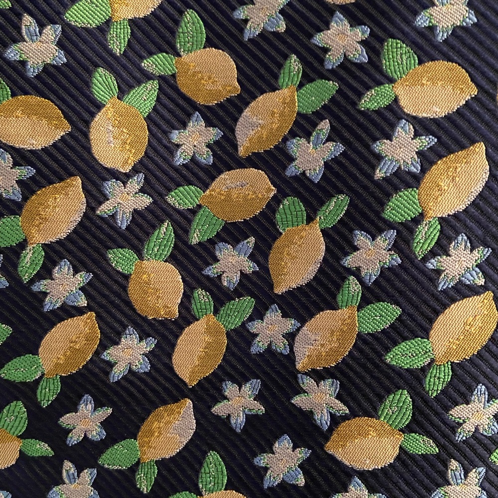 J. Crew Jacquard Lemon and Floral Trumpet Skirt, Size 4 - Picture 6 of 13